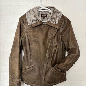 Olive Green Danier Women's Jacket